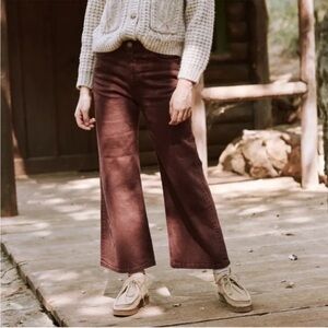The Great. The Rider Jean in Maroon - Size 28